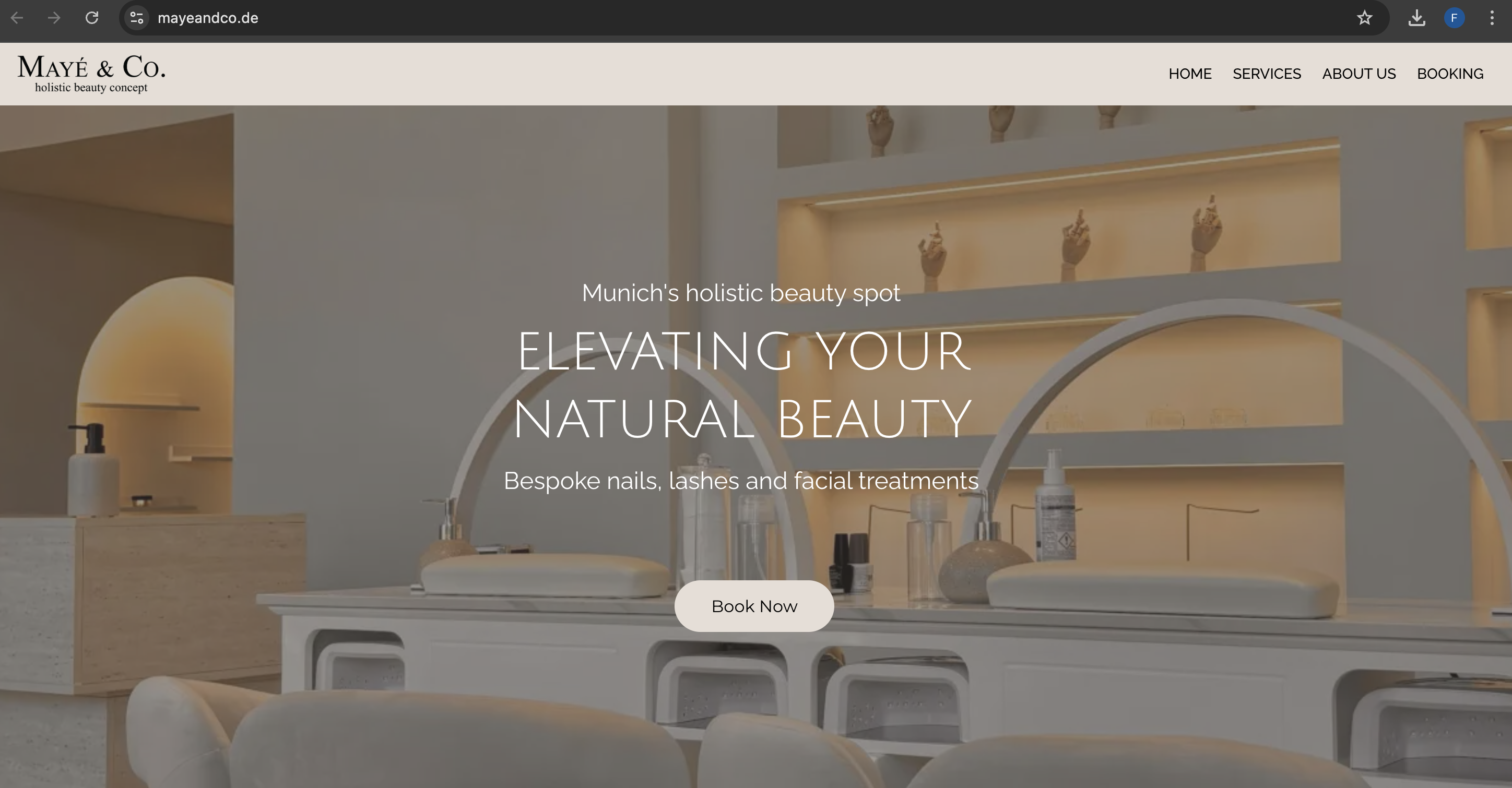 Maye & Co. München: Webauftritt, Kalendersystem & Neukunden-Automatik